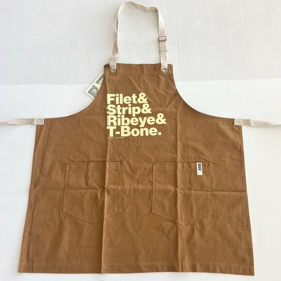 NEW Good Ranchers Merchandise Grilling Apron Filet & Strip & Ribeye & T-bone - Picture 1 of 7